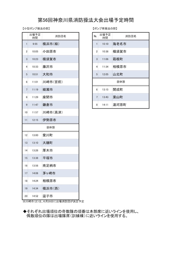 消防操法大会